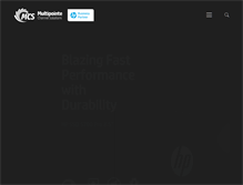 Tablet Screenshot of multipointe.com